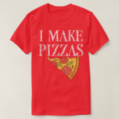 Pizza Pizzas Party Funny Koch Zitat1019 T-Shirt (Design vorne)