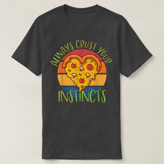 Pizza-Pizzas-Snacks Mozzarella-Käse-Salate di T-Shirt (Design vorne)