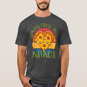 Pizza-Pizzas-Snacks Mozzarella-Käse-Salate di T-Shirt