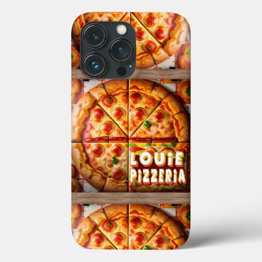 Pizza Pizzeria Design Case-Mate iPhone Hülle (Rückseite)