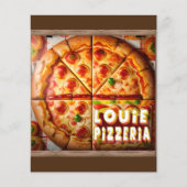 Pizza Pizzeria Design Flyer (Vorne)