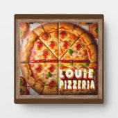 Pizza Pizzeria Design Fotoplatte (Vorderseite)