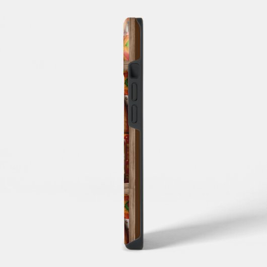 Pizza Pizzeria Design iPhone Hülle (Linke Seite)