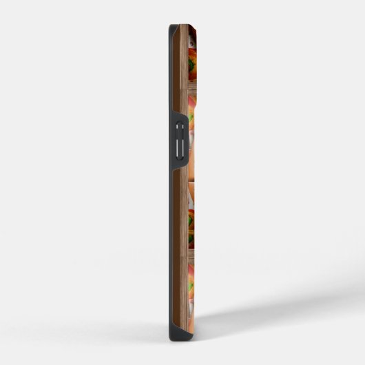 Pizza Pizzeria Design iPhone Hülle (Rechte Seite)