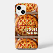 Pizza Pizzeria Design iPhone Hülle (Rückseite)