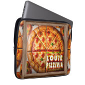 Pizza Pizzeria Design Laptopschutzhülle (Vorne Rechts)