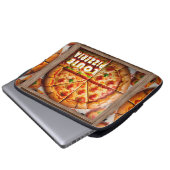 Pizza Pizzeria Design Laptopschutzhülle (Vorne Knopf)