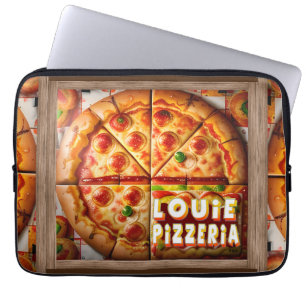 Pizza Pizzeria Design Laptopschutzhülle