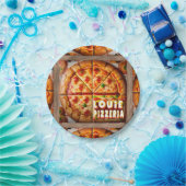 Pizza Pizzeria Design Pappteller (Party)