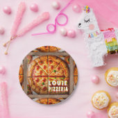 Pizza Pizzeria Design Pappteller (Party)