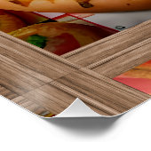 Pizza Pizzeria Design Poster (Ecke)