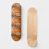Pizza Pizzeria Design Skateboard (Vorderseite)