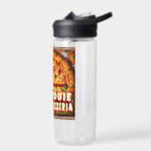 Pizza Pizzeria Design Trinkflasche (Links)