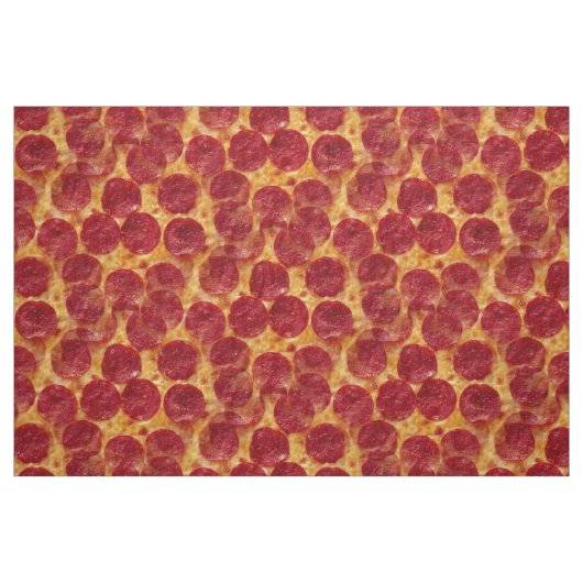 Pizza Pizzeria Stoff (Fat Quarter (45,7 x 55,9 cm))