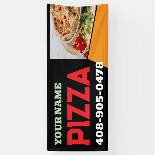 Pizza Place Custom Banner (Vertikal)