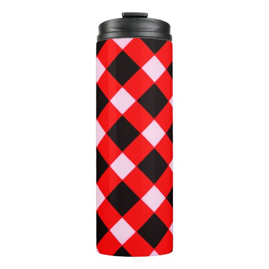 'Pizza Place' Pattern Tumbler Thermosbecher (Vorderseite)