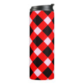 'Pizza Place' Pattern Tumbler Thermosbecher (Nach links gedreht)