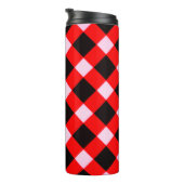'Pizza Place' Pattern Tumbler Thermosbecher (Nach rechts gedreht)
