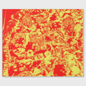 Pizza Pop Geschenkpapier (Flach)