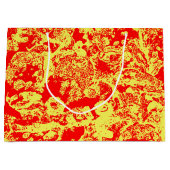 Pizza Pop Große Geschenktüte (Vorderseite)