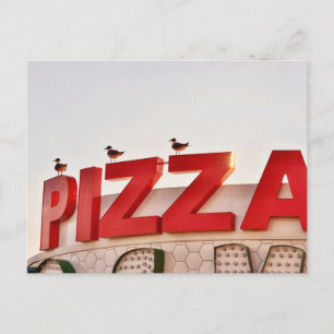 Pizza Post Card Postkarte