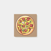Pizza Post-it Klebezettel (Vorderseite)
