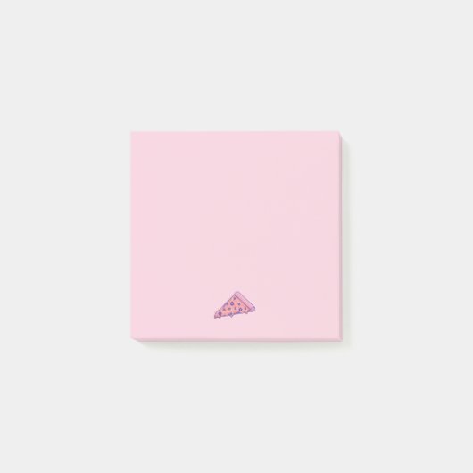 Pizza Post-it Klebezettel (Vorderseite)