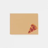 Pizza-Post-It Post-it Klebezettel (Vorderseite)