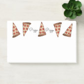 Pizza-Post-Itanmerkungen Post-it Klebezettel (Büro)