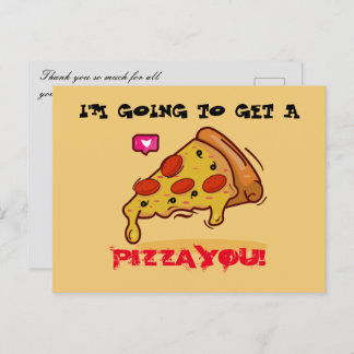 Pizza Postcard Postkarte