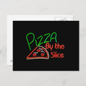 Pizza Postcard Postkarte (Vorne/Hinten)