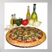 Pizza Poster (Vorne)