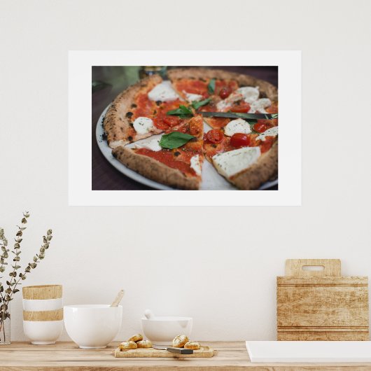 Pizza Poster (Küche)