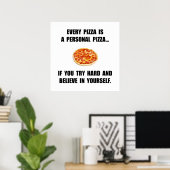 Pizza Poster (Heimbüro)