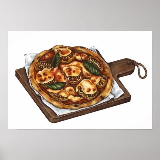 Pizza Poster (Vorne)