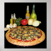 Pizza Poster (Vorne)