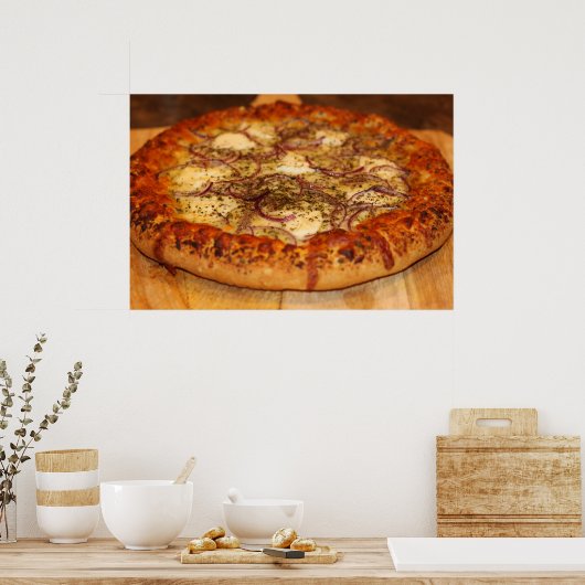 Pizza Poster (Küche)