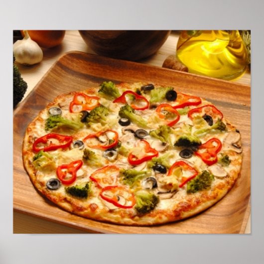 Pizza Poster (Vorne)