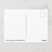 Pizza Postkarte (Rückseite)