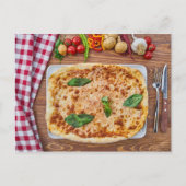 Pizza Postkarte (Vorderseite)
