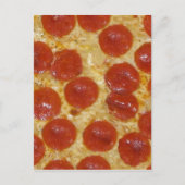 Pizza Postkarte (Vorderseite)