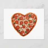 Pizza Postkarte (Vorderseite)