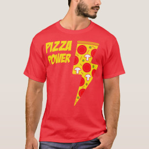 Pizza Power Food Lover Italienisches Food Funny Me T-Shirt