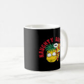 Pizza Pub mit Naughty aber Slice Kaffeetasse (VorderseiteRechts)