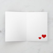 Pizza Pub Niedlich Valentine Card Karte (Innenseite)