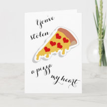 Pizza Pub Niedlich Valentine Card