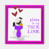Pizza Pug: True Love Magnet (Vorne)