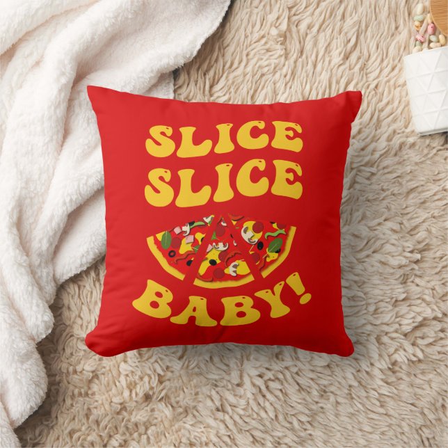 Pizza Pun Funny Double Side Kissen (Decke)