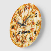 Pizza pünktlich große wanduhr (Winkel)