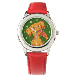 Pizza Puppy Armbanduhr